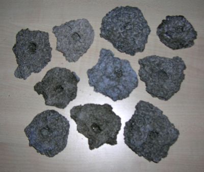 Ablegersteine selbst herstellen 1,2 KG Material grau Ablegersteine selbst herstellen 1,2 KG Material grau